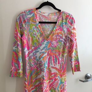Lilly Pulitzer Scuba to Cuba dress with GIFT